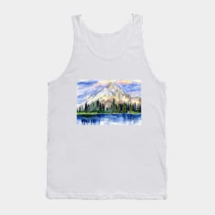 Mountain landscape Tank Top